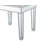 Cain Mirrored Upholstered Vanity Stool