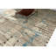Tapis moderne taupe et bleu délavé