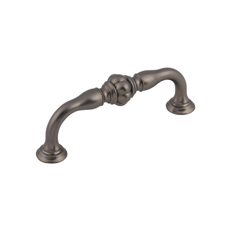 Allington Bar pull, Ash Gray, 3 3/4" Center to Center