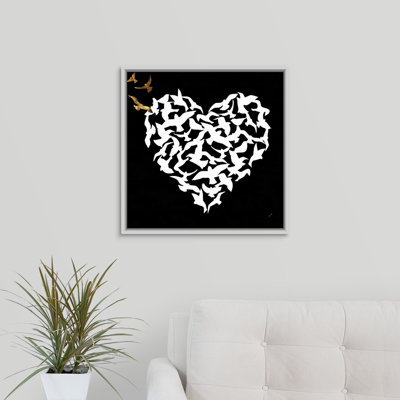 « cardiaque aflutter ii », impression sur toile