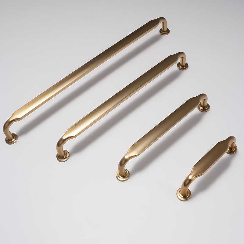 Paquet de 30 poignées d'armoire de 5 pouces avec poignées d'armoire en alliage de zinc, Bronze, 5 5/10"