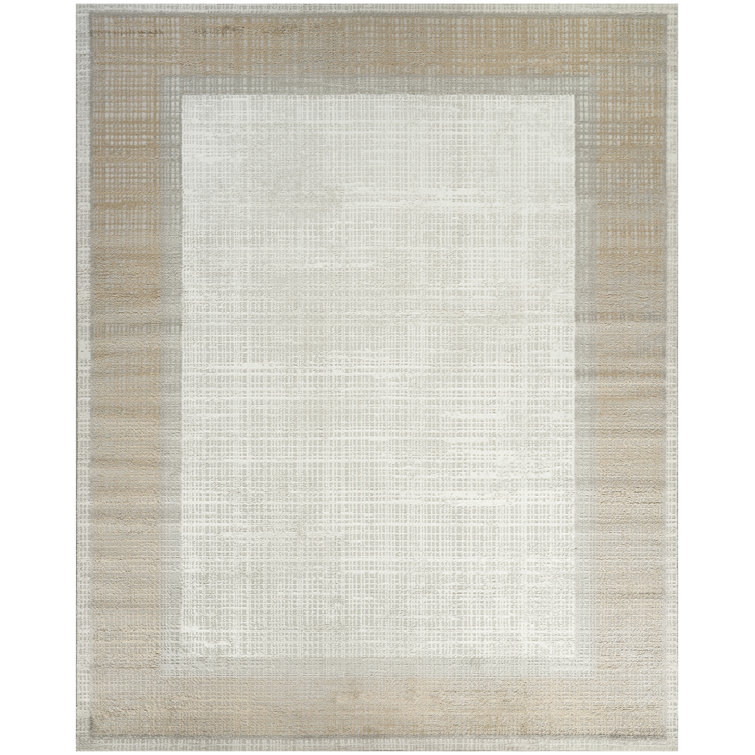 Lafever Grey Modern Indoor Rug
