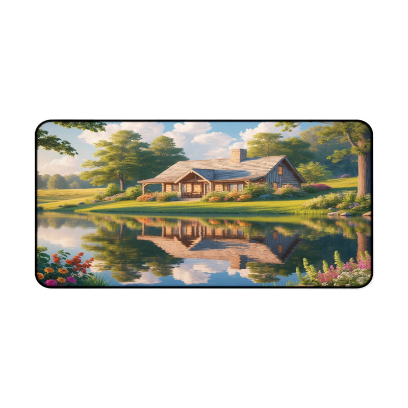 Polyester Desk Pad, 31.5x15.5