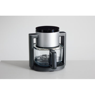 360° View Glass Air Fryer, 4.8QT Home Oil-Less Air Fryer, Countertop Oven