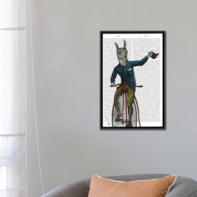 «Llama on Bike» par Fab Funky - impression d'art graphique