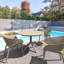 Chaise d'appoint empilable pour patio Farrah-1582597411