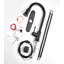Robinet de cuisine tactile avec douchette extractible