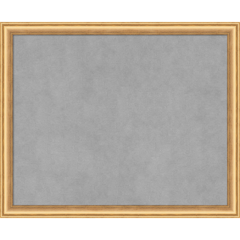 Tableau magnétique magnétique en métal, H 18 po x l 22 po, Or