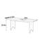 Bureau Mid-Century moderne en bois massif-1856971092