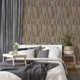 Fusion Geometric Point Wood Effect Motif 32.97' L x 20.87" Wallpaper Roll