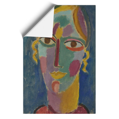 Portrait of a Woman by Marianne von Werefkin - Frameless Print