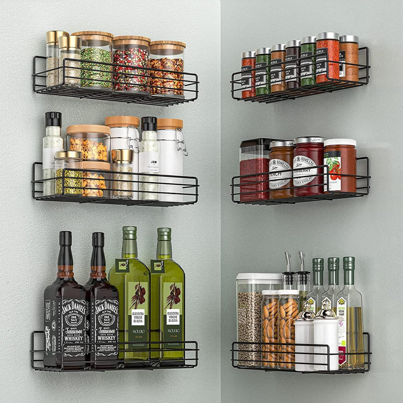 Spice Rack Organizer Wall Mounted