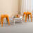 Juddson Counter Stool Set Of 2,18" Industrial Stackable Metal Bar Stools, Backless Metal Dining Chairs For Indoor Outdoor Kitchen Classroom-1212372797-1213110269
