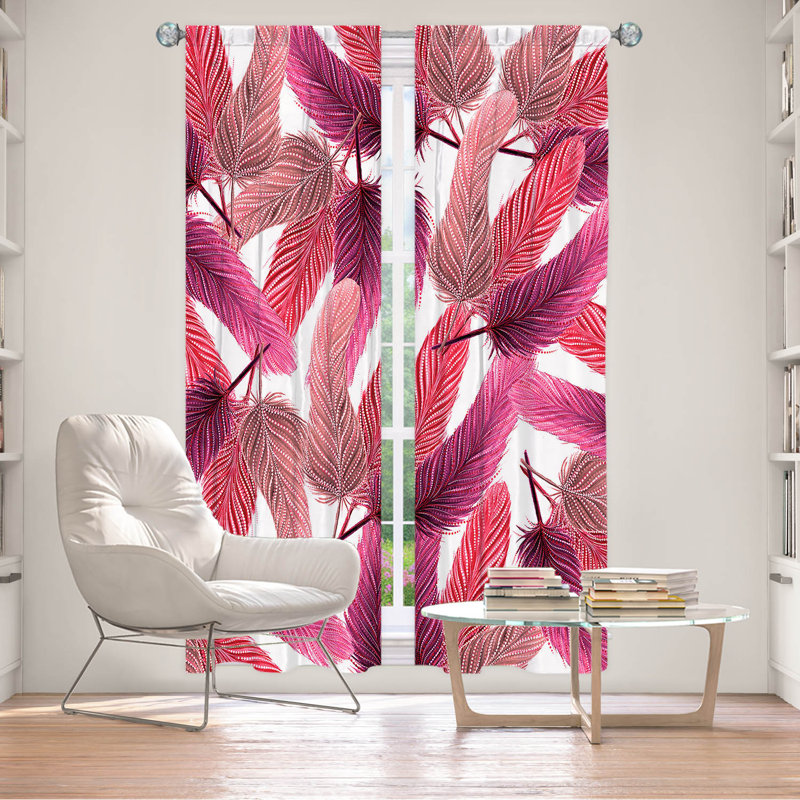 Rane Room Darkening Curtain Pair, 20" W x 61" L