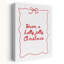 «Holly Jolly Christmas Greeting», impression d'art classique abstrait classique-129720248
