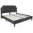 Aluino Tufted Platform Bed with 10 Inch Pocket Spring Mattress-863354456-863354458