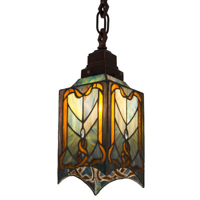 1 - Light Mahogany Bronze Single Pendant
