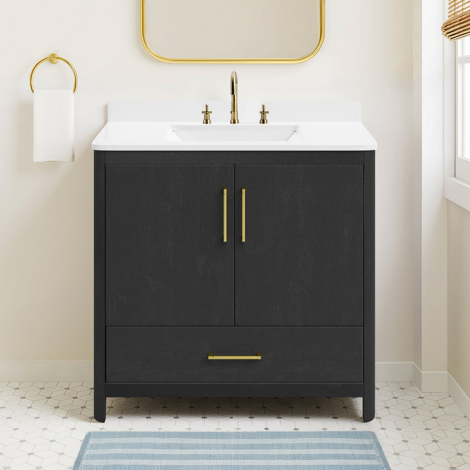 Austin 36 Single Bathroom Vanity with Top