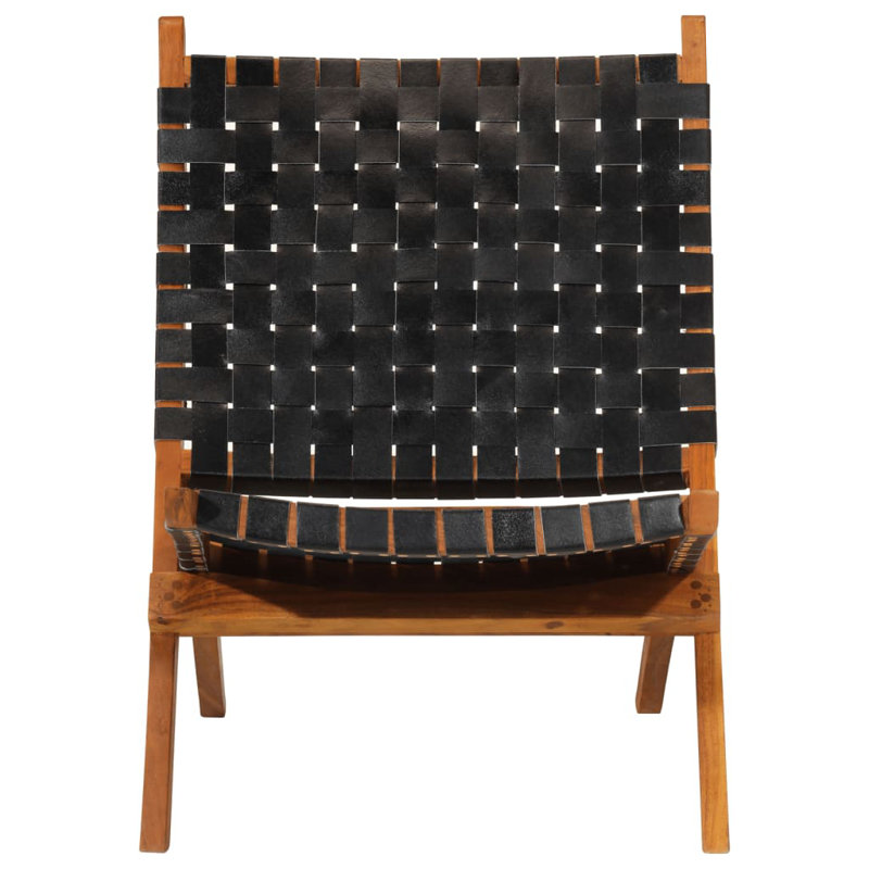 Statham Upholstered Accent Chair, Black