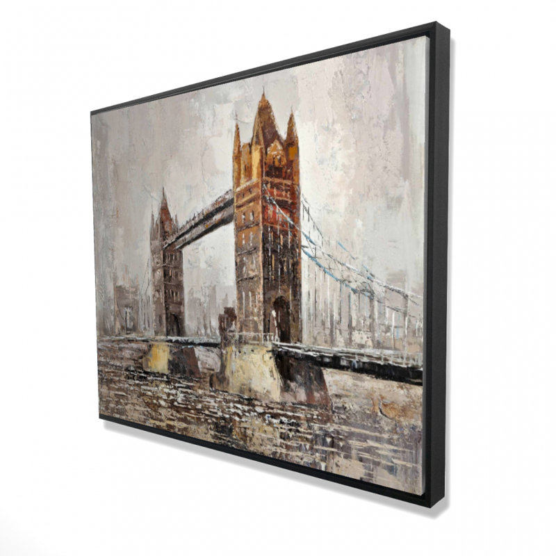 London Tower Bridge Print On Canvas