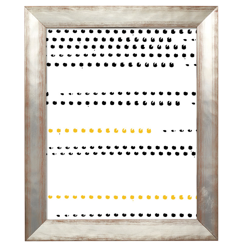 Wood Picture Frame, Silver, 24" x 36", Acrylic