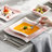 30-Piece Square Porcelain Dinnerware Sets, Service For 6-116490903-91149945