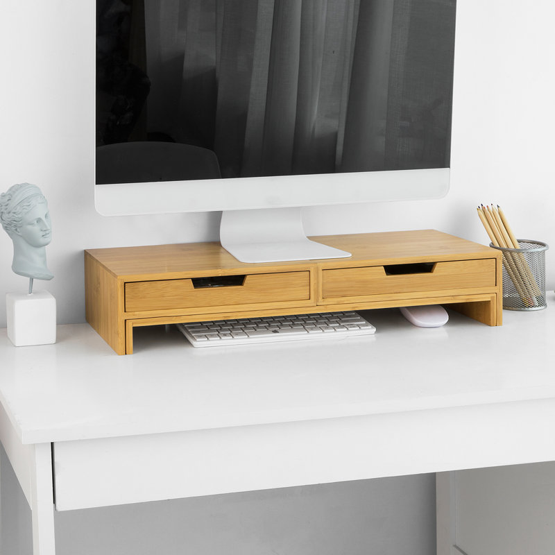 Primavera Wood Monitor Stand, Nature