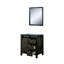 Meuble-lavabo gris cendré 30 po X P 22 po D et 28 po Miroir