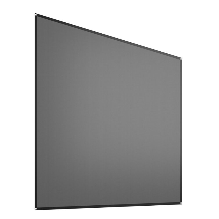 K-Like 108'' W x 84'' D Black Cover Retractable Side Awning