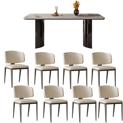 Durable Sintered Stone Dining Table Sets.