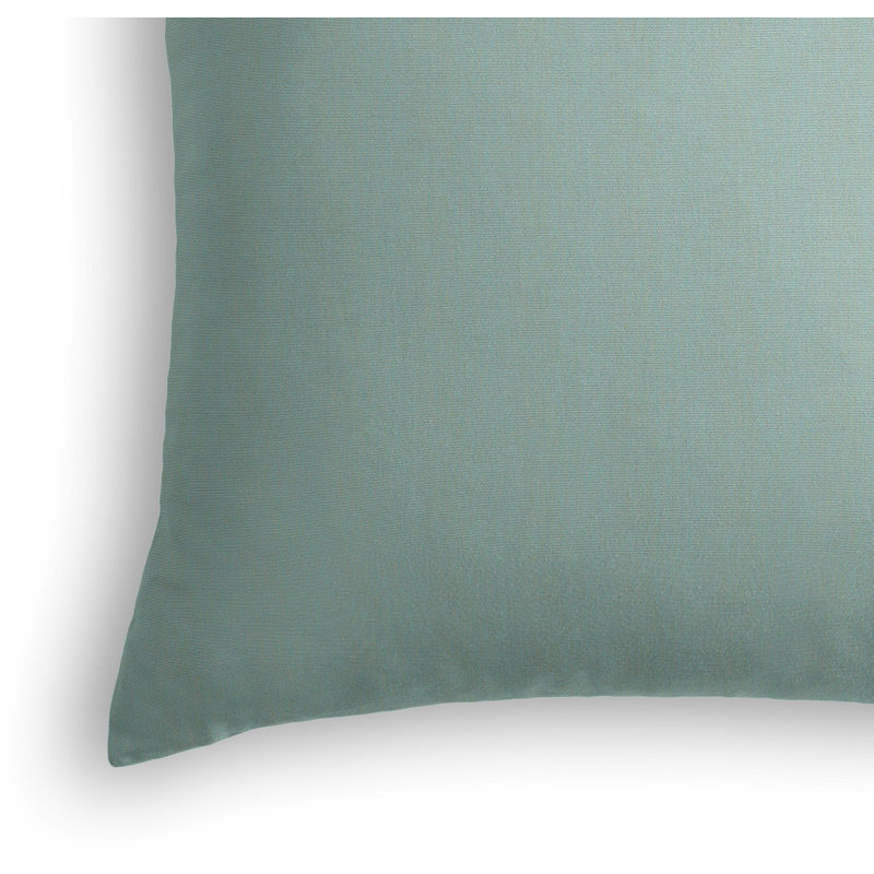  Housse de coussin intérieur / extérieur, 16 po x 1 po, Écume de mer, Pas de bourre