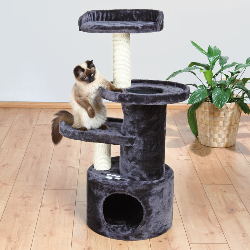 Arbre à chat 41 po Trixie Oviedo, Gris foncé