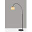 Lampe sur pied arquée 71,5 po Dounia