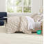 Ensembles de literie pour grand lit douillet, style campagne florale en microfibre pour la maison