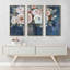 «Midnight Mood» par Nan, impression sur toile flottante 3 pièces-62940611