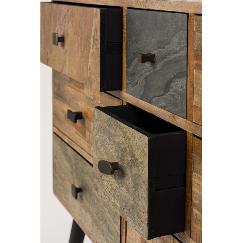 San Solid Wood Accent Chest