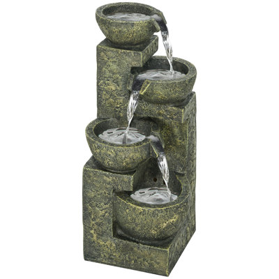 Weather Resistant Plastic Resin Garden Statue