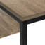 Table d'appoint, console, vestibule, étroit, canapé, salon, chambre à coucher, métal, stratifié-113866196