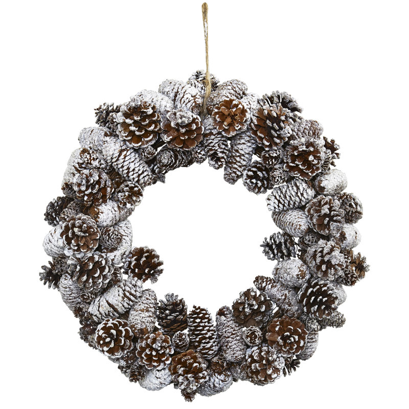Couronne enneigée 17 po