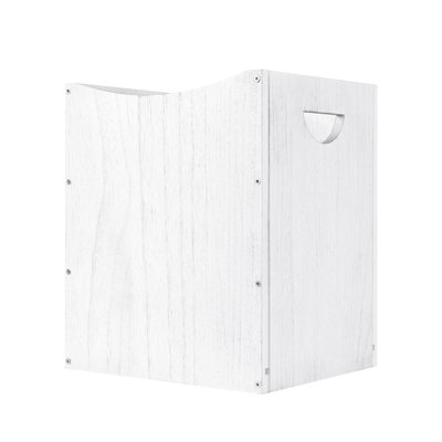 Poubelle en bois rustique Gallon