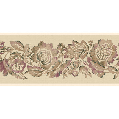 Peel & Stick Floral Border