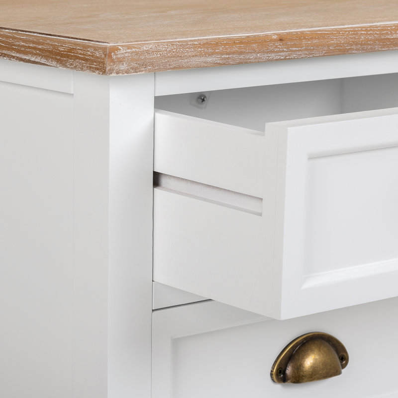 Freman 45 cm W Bedside Table