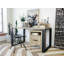 Payson Solid Wood Steel Writing Desk