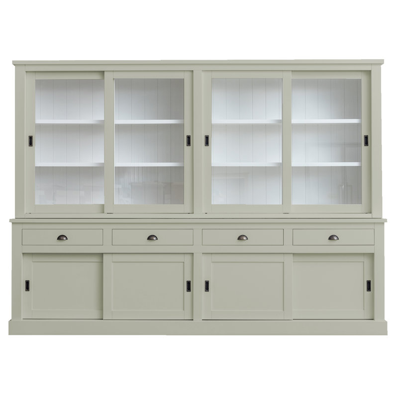 Butler Display Cabinet, Pebble Grey 