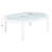Contour Outdoor 4-Piece Aluminum Conversation Set With Tempered Glass Top & Cushions-126305338