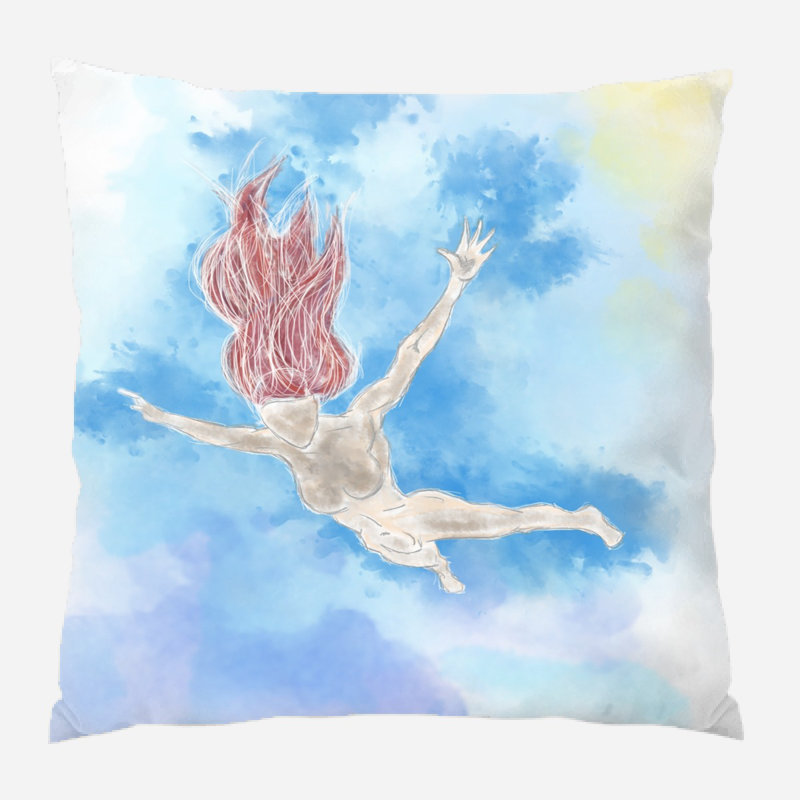 Coussin bond de foi, Intérieur, Microsuède