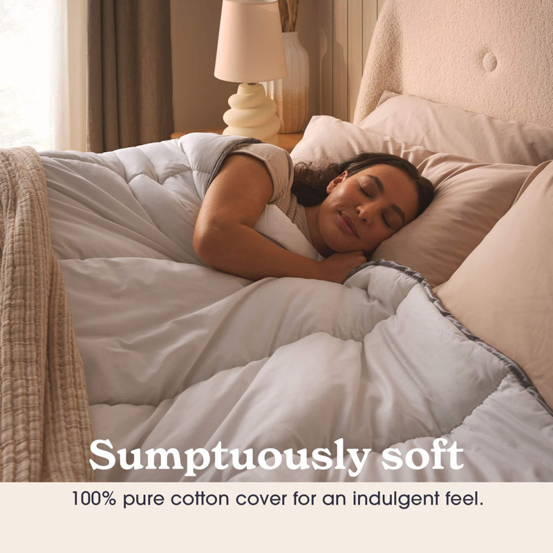 Sleepeezee Sumptuous Cotton 10.5 Tog Duvet, Super King