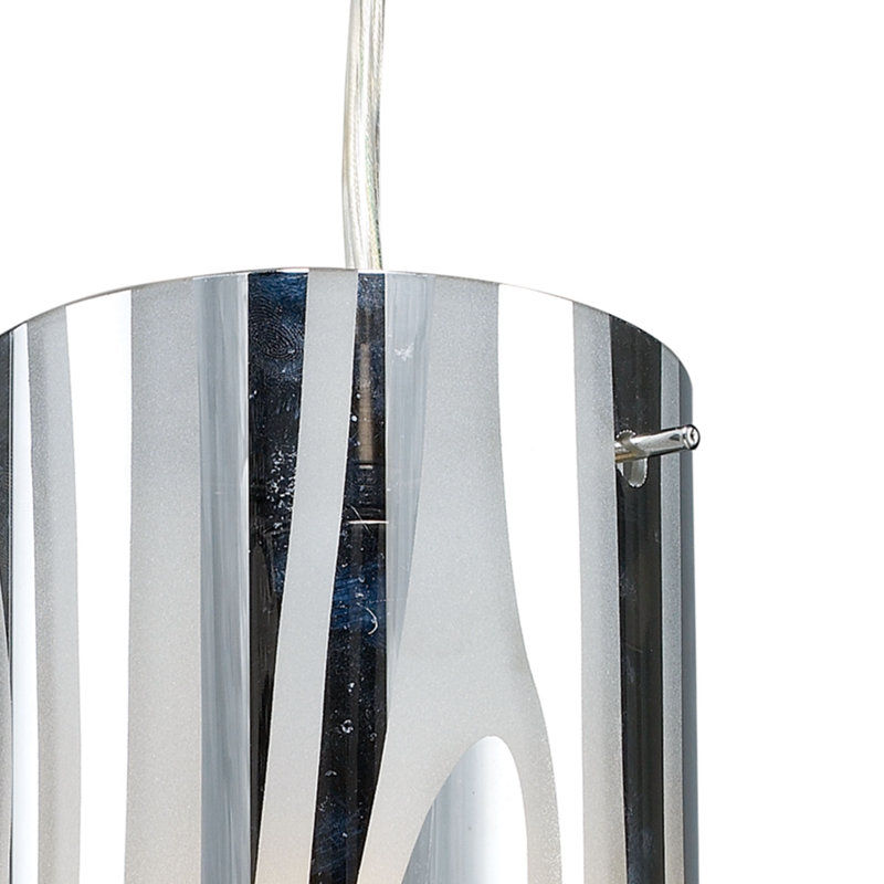 Chromia 4'' Wide 1-Light Pendant - Polished Chrome