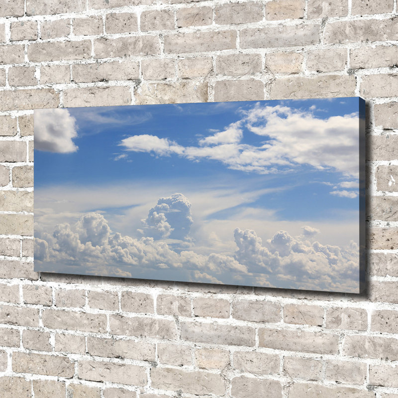 Clouds In The Sky - No Frame Print on Canvas