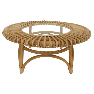 Table basse Venice avec finition naturelle